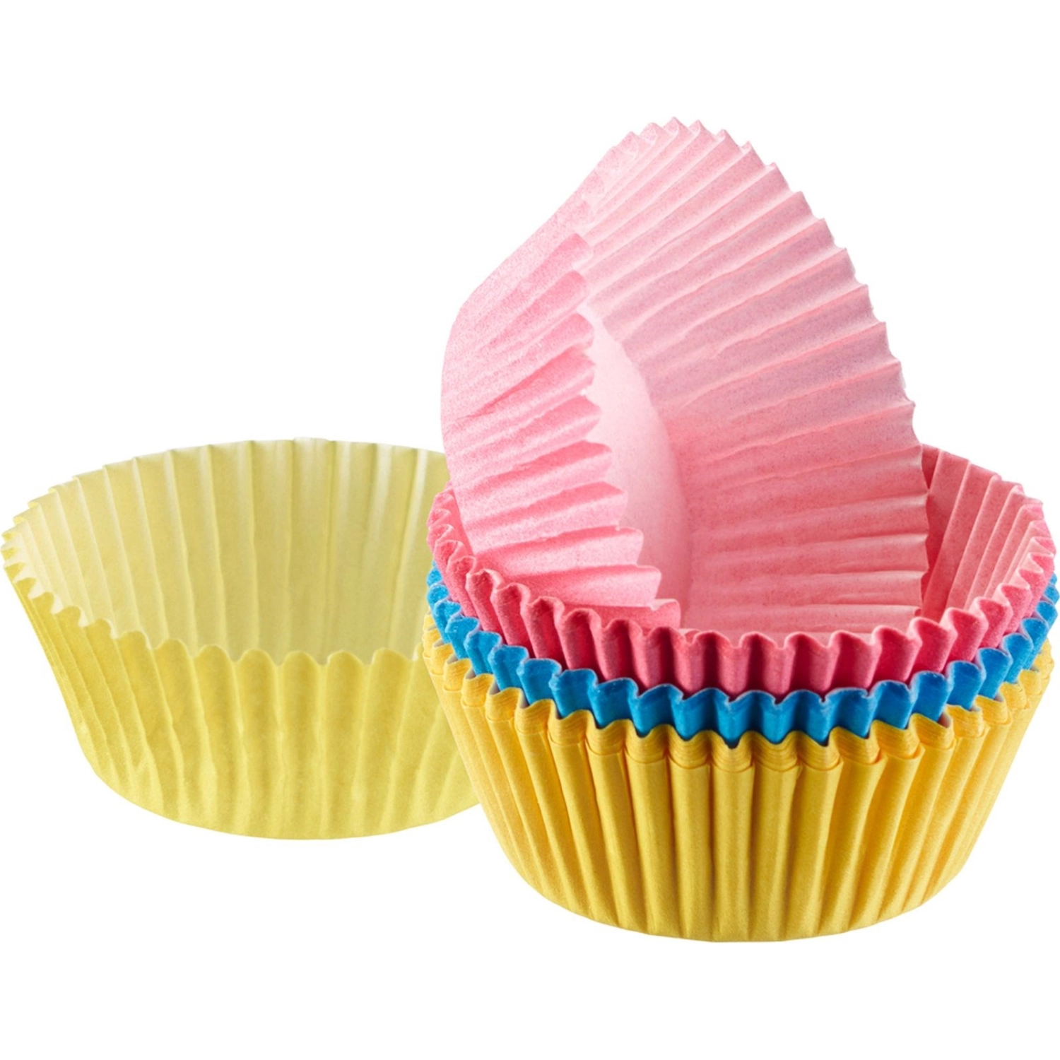 60 Mini Muffin Papier- Backförmchen