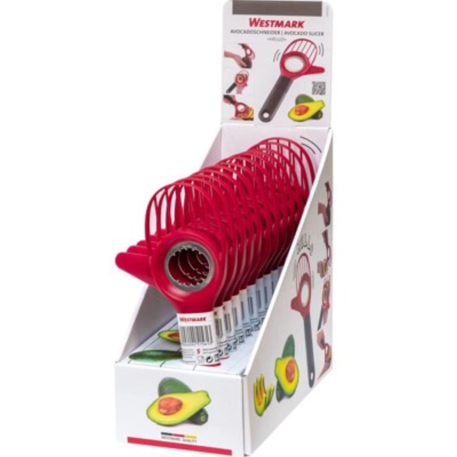 12 pcs. Présentoir Hello Coupe-avocat