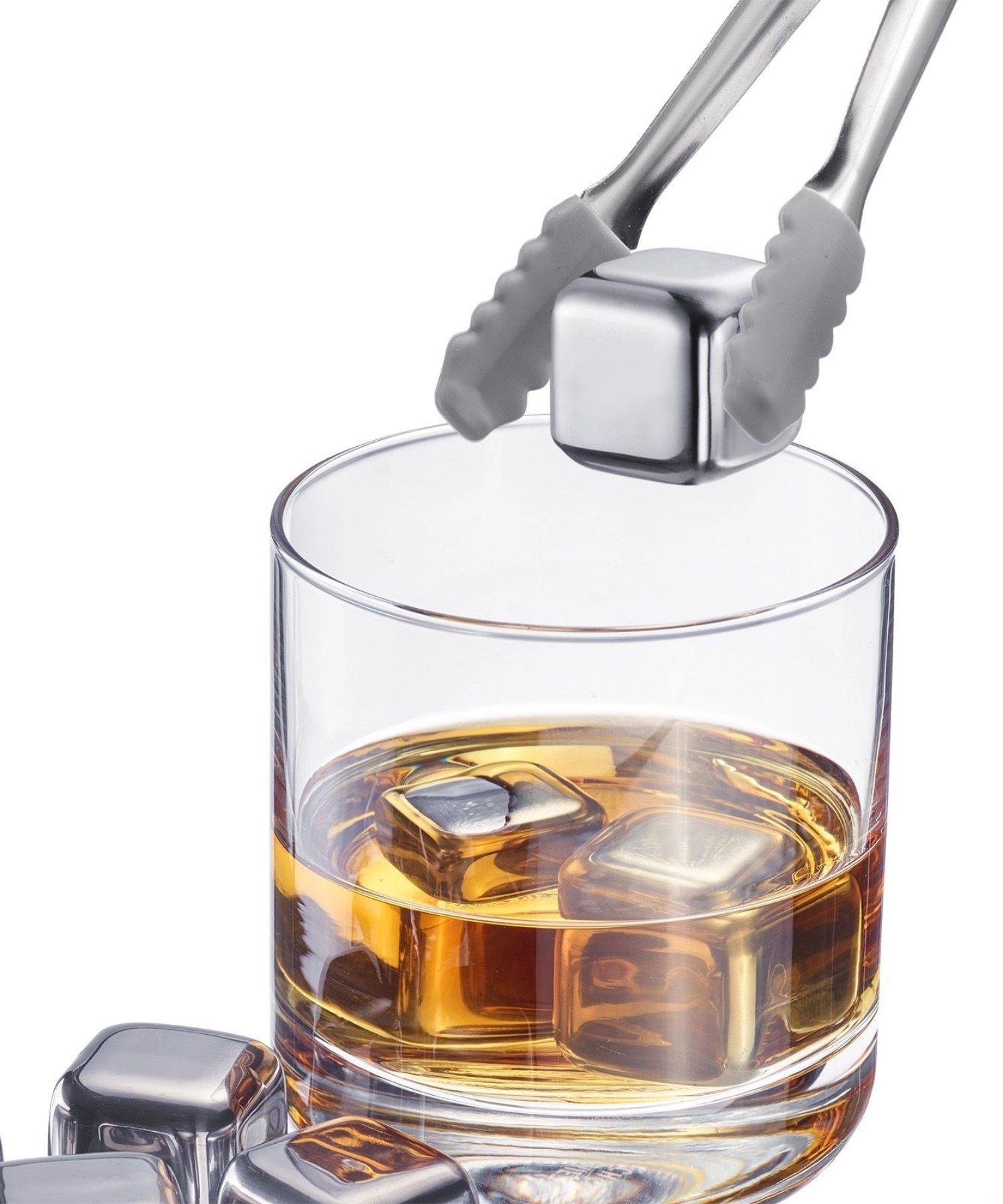 7 tlg. Set Cosmo Eiswürfel mit Zange