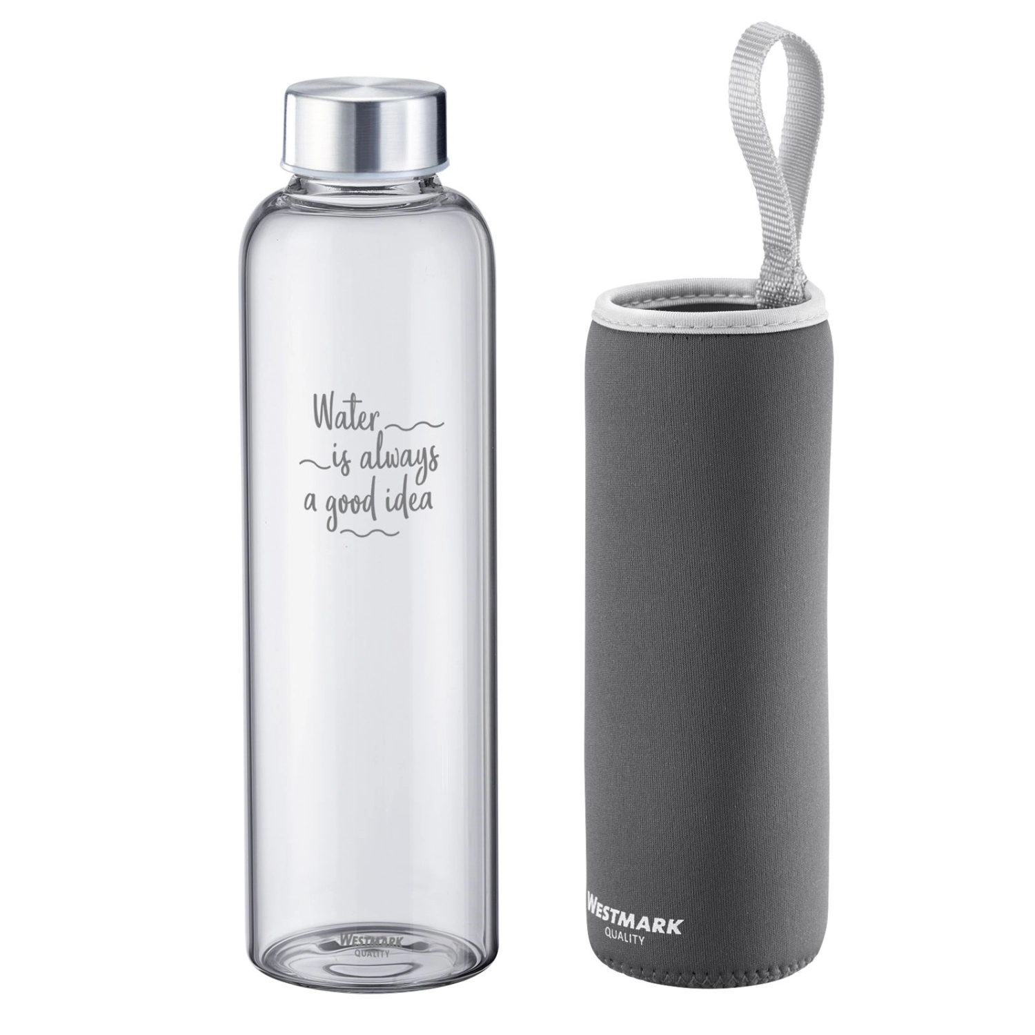 Gourde ´viva´, 550 ml, gris