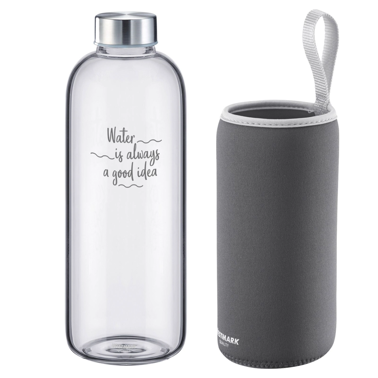 Gourde ´viva´, 1000 ml, gris