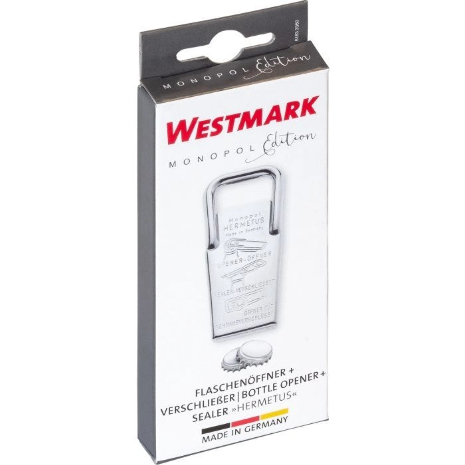 Hermetus Monopol Edition Flaschenöffner und -verschliesser