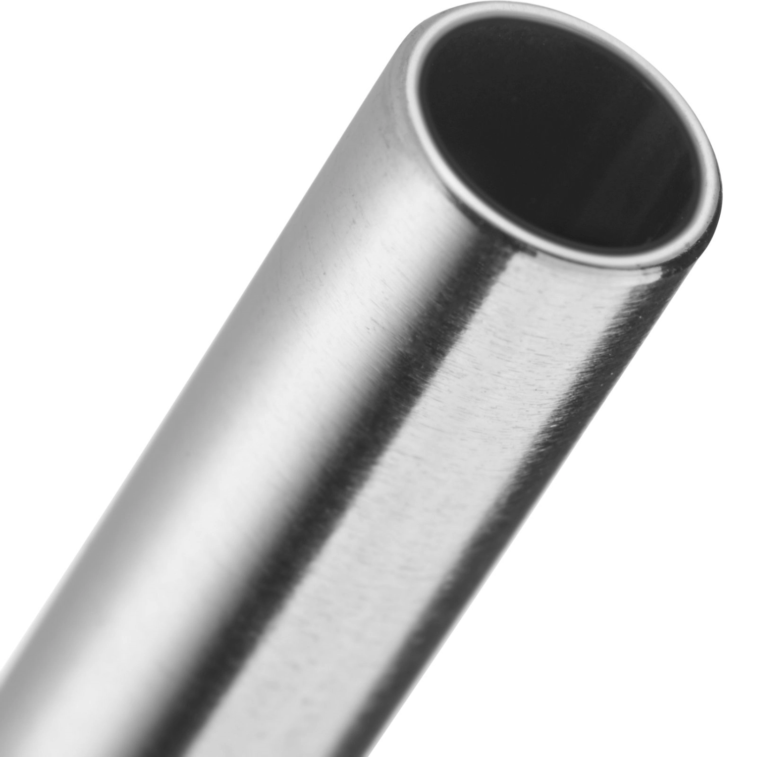 4x pailles en acier inoxydable droitesu. brosse de nettoyage