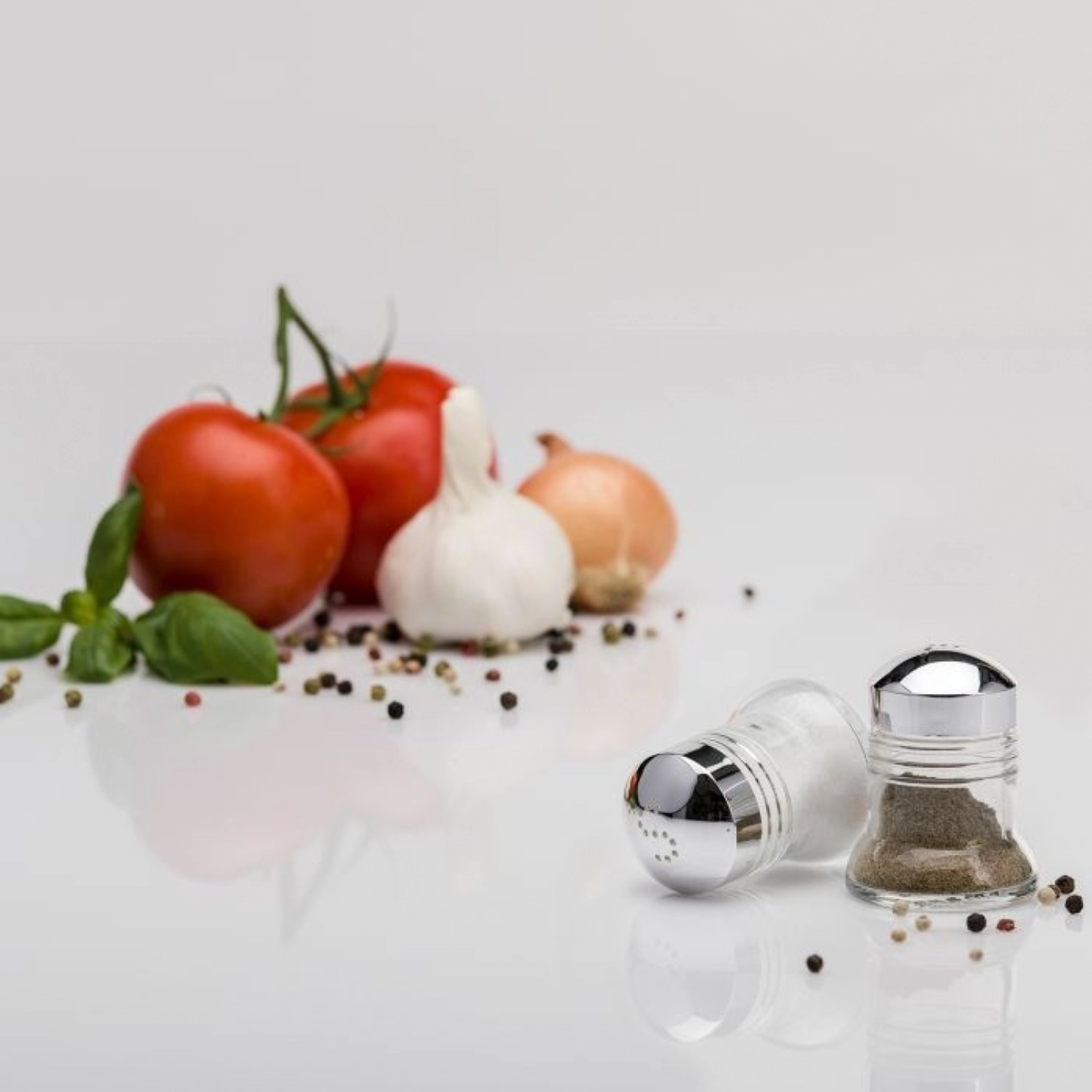 2er Set Paris-Chrome Salz- und Pfefferstreuer