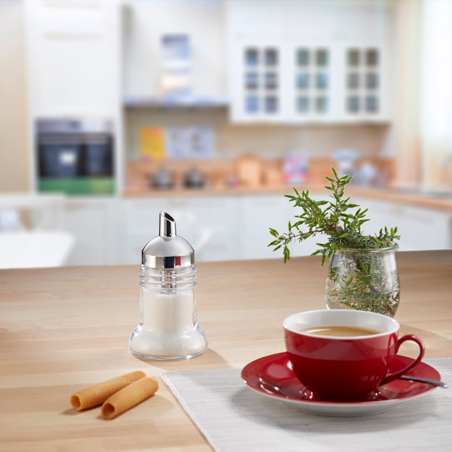 Display 6 Stk. Paris-Stainless Zuckerdosierer