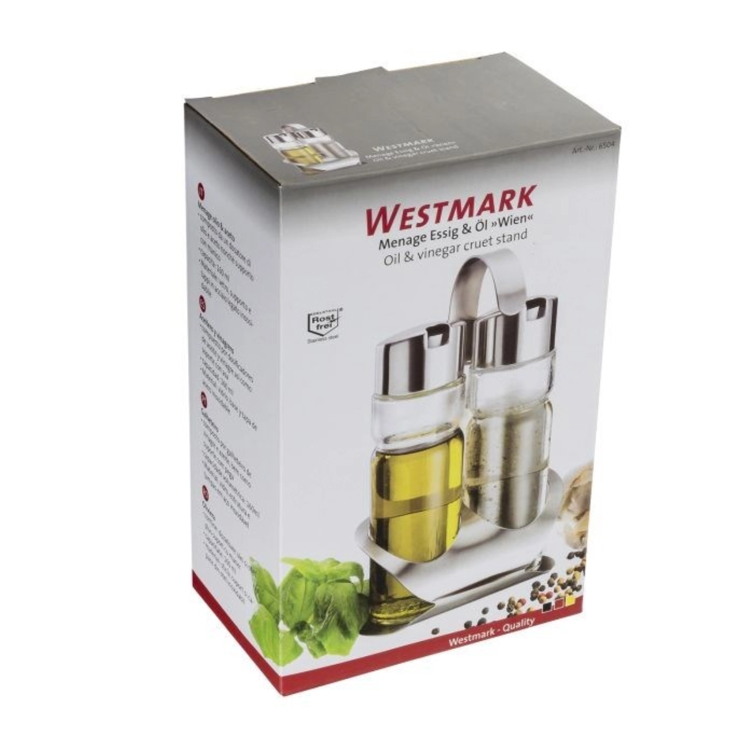 2-tlg. Set Wien Menage Essig und Öl