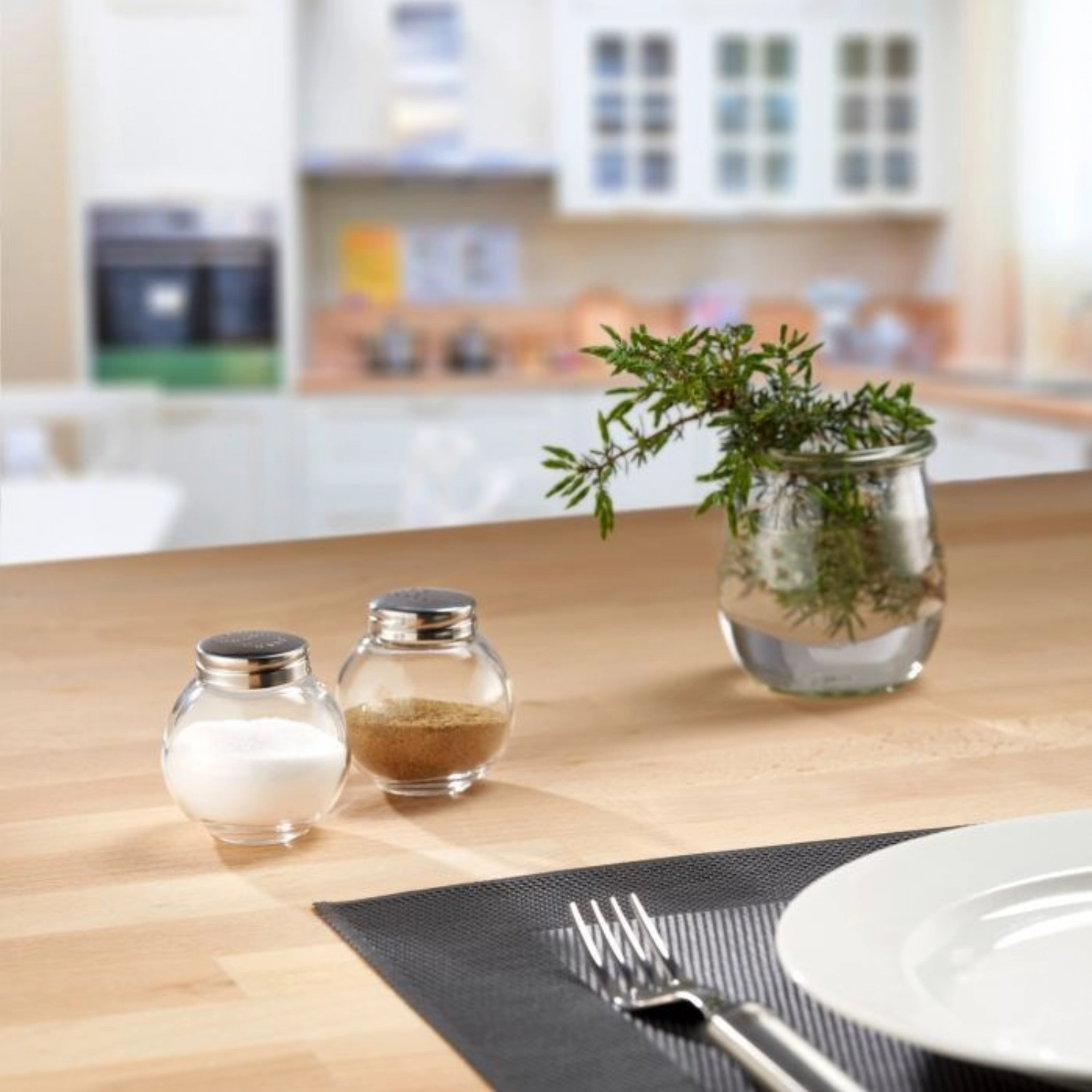 Set de 2 salières et poivrières roma