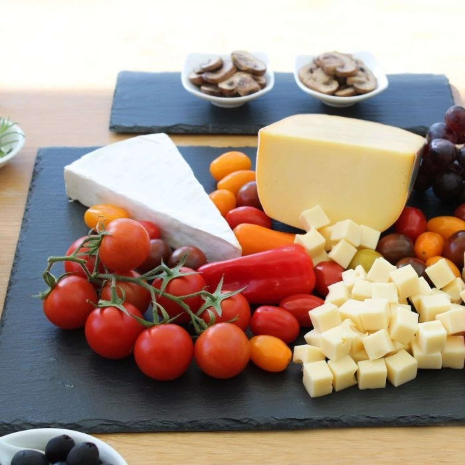 Tapas et Friends Plaque en ardoise naturelle GN 1/4