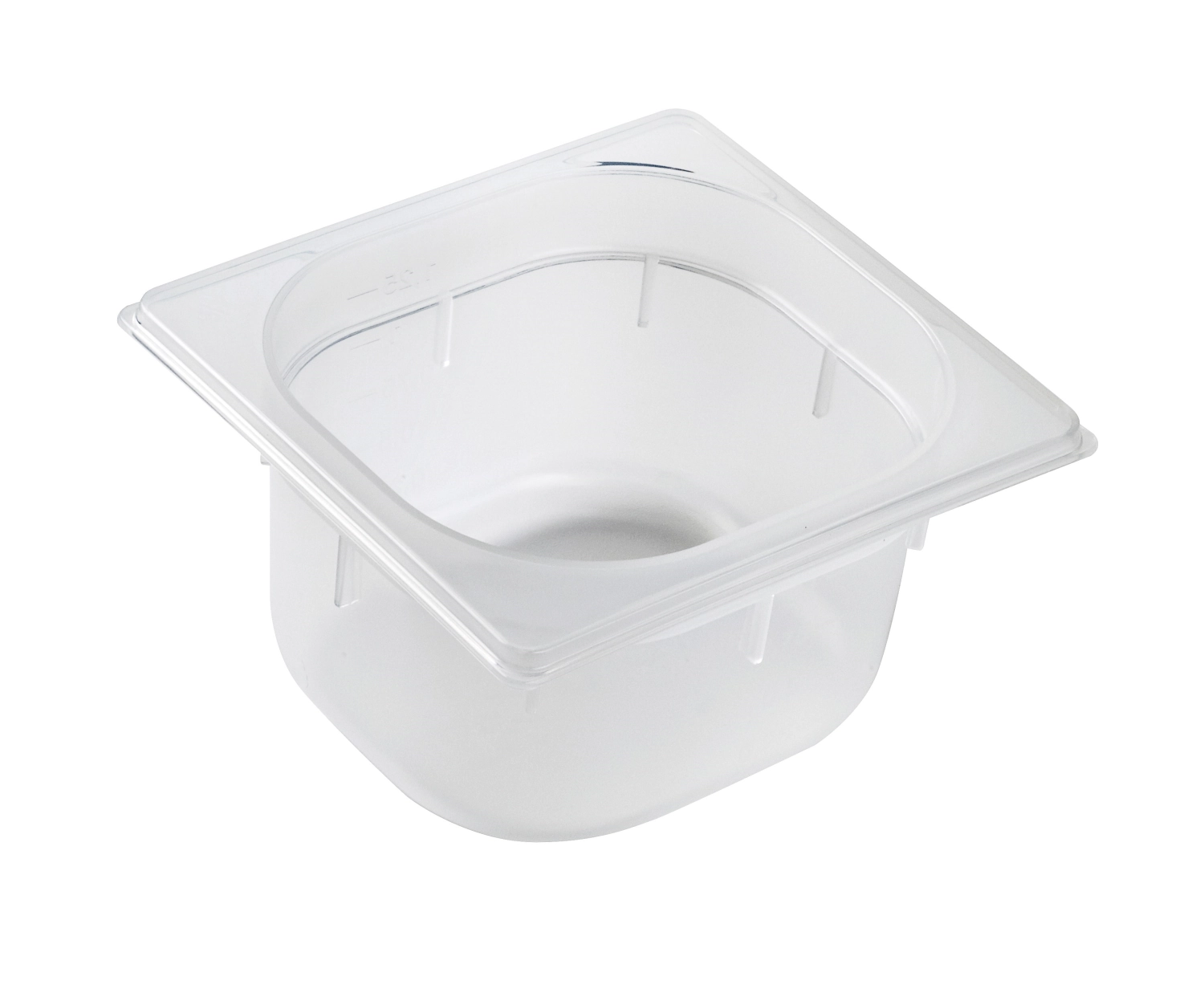 Bac gn 1/6 100 polypropylène 17.6x16.2cm h10cm