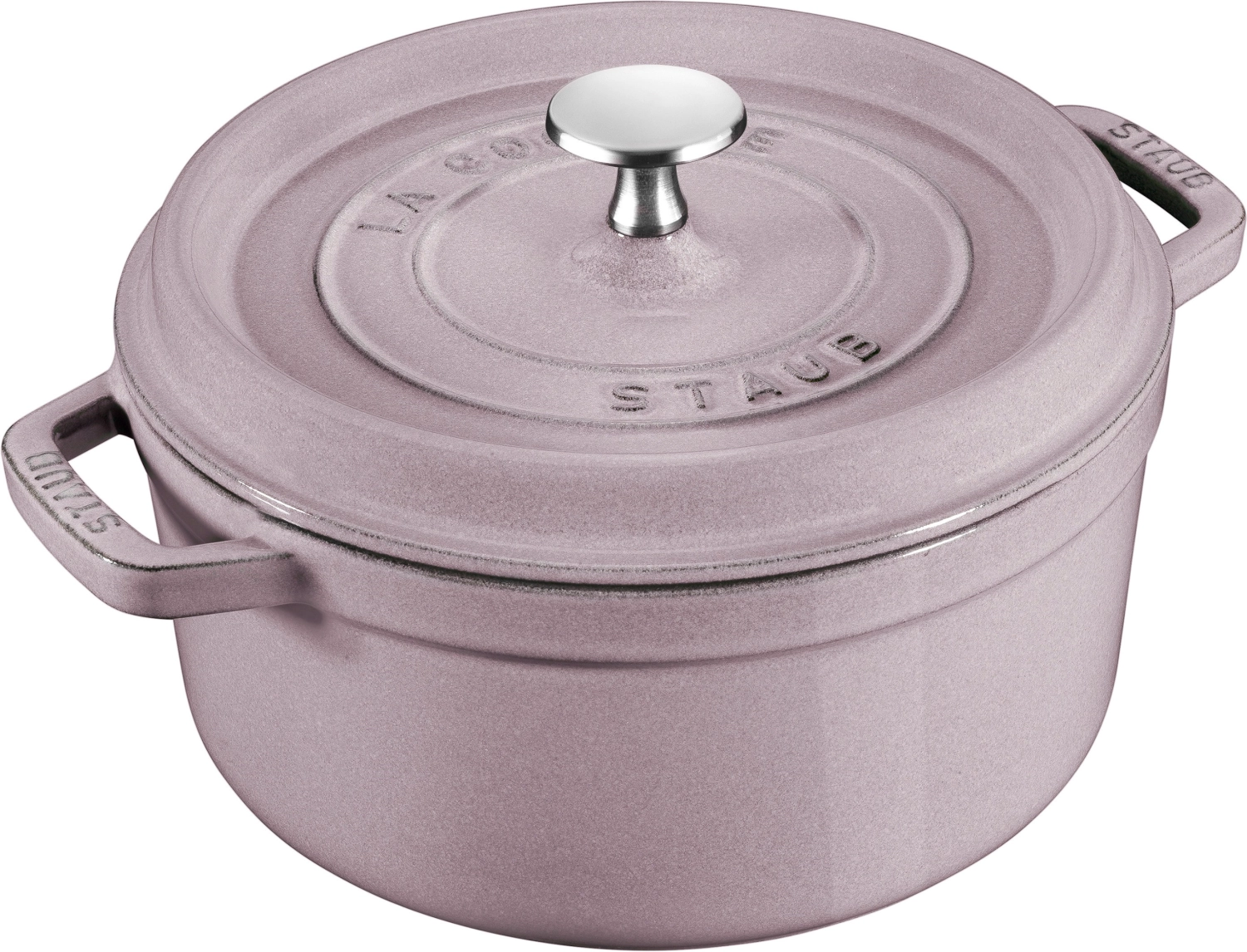 Cocotte 20 cm, ronde, cerisier en fleurs, fonte 2.2l