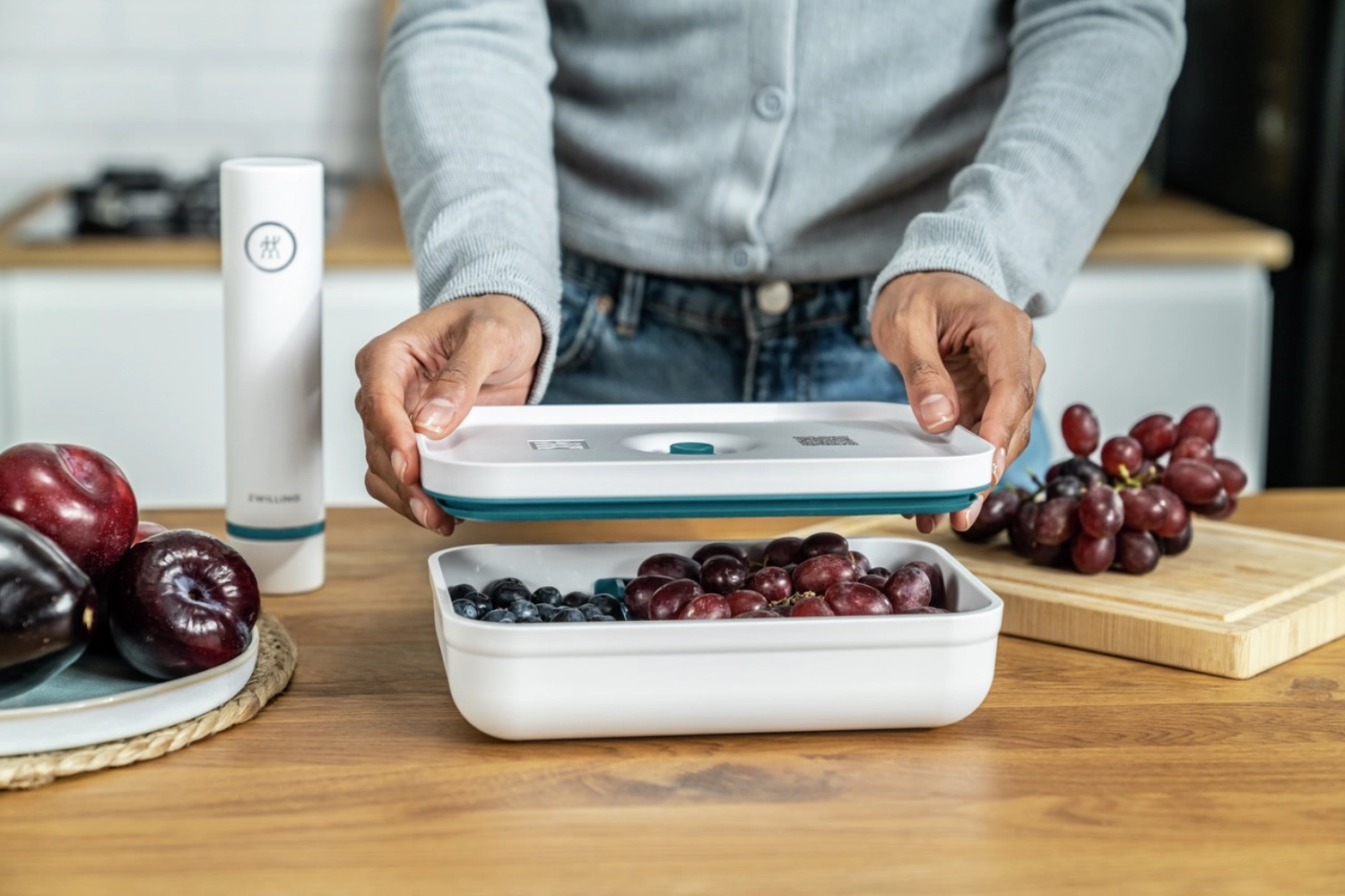 8pcs. Fresh & Save La Mer Kit de démarrage sous vide L