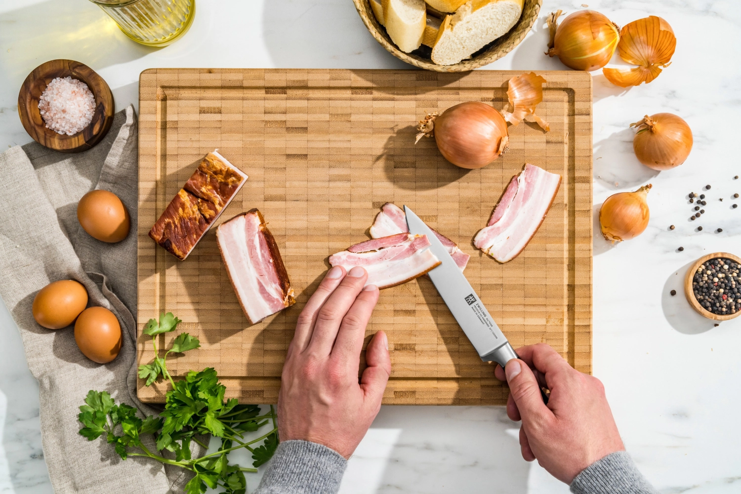 All star couteau à trancher 160, or mat