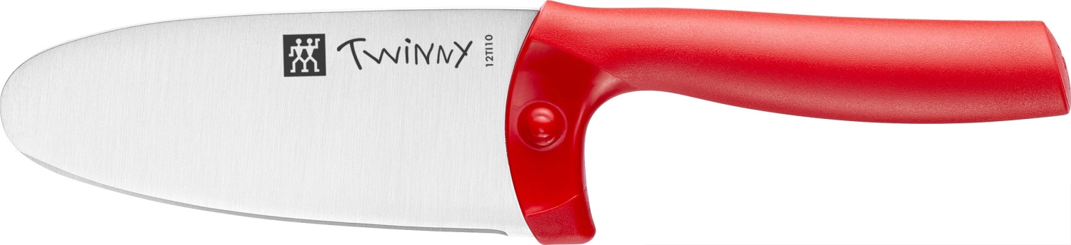 Zwilling twinny couteau de cuisine pour enfants 10cm, rouge