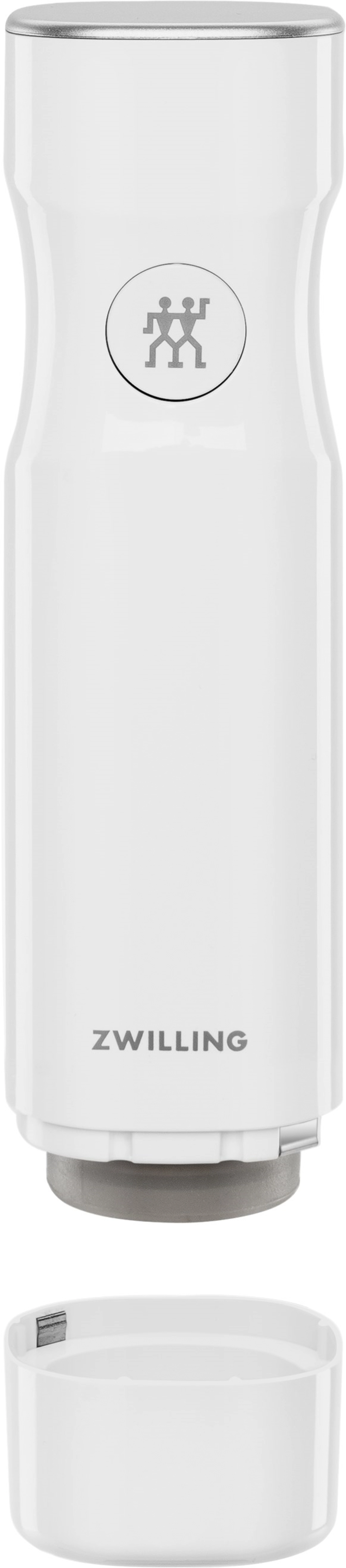 Pompe à vide avec usb, 5x5x19 cm, blanc