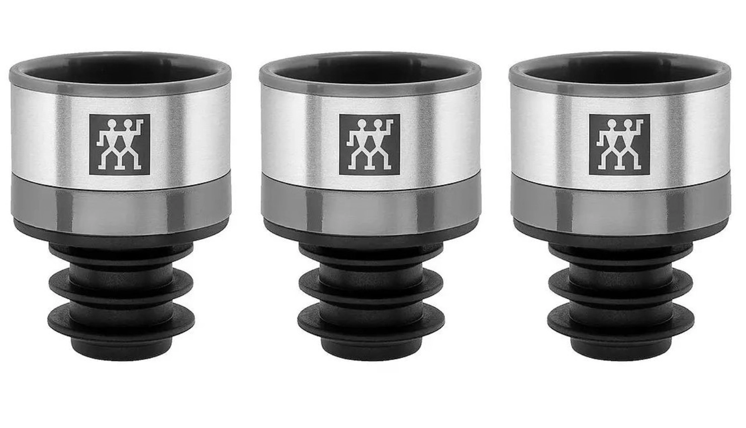 3er Set Fresh & Save Vakuum Weinverschluss