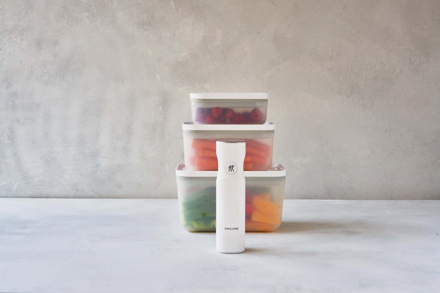 3pcs boîte à vide s,m,l plastique