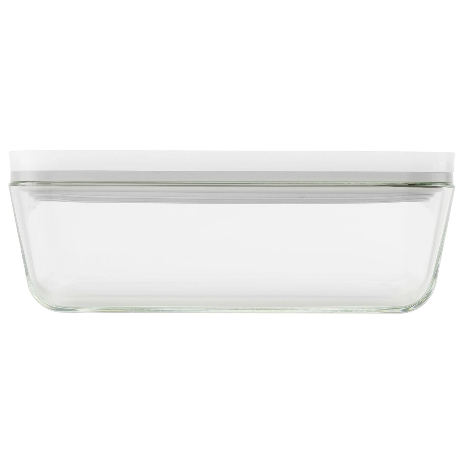 Boîte à vide pour réfrigérateur, verre, 24.1x18.1x9.7 cm