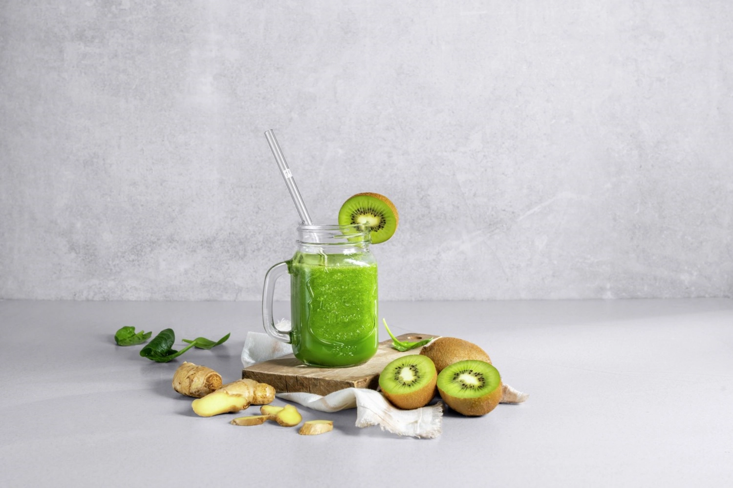 4er Set Glas Strohhalme