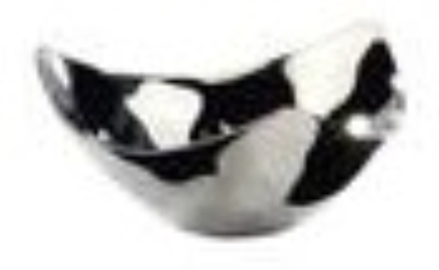 Schale 3-eckig, Edelstahl, gehämmert, D9cm, H4cm, 0.08L