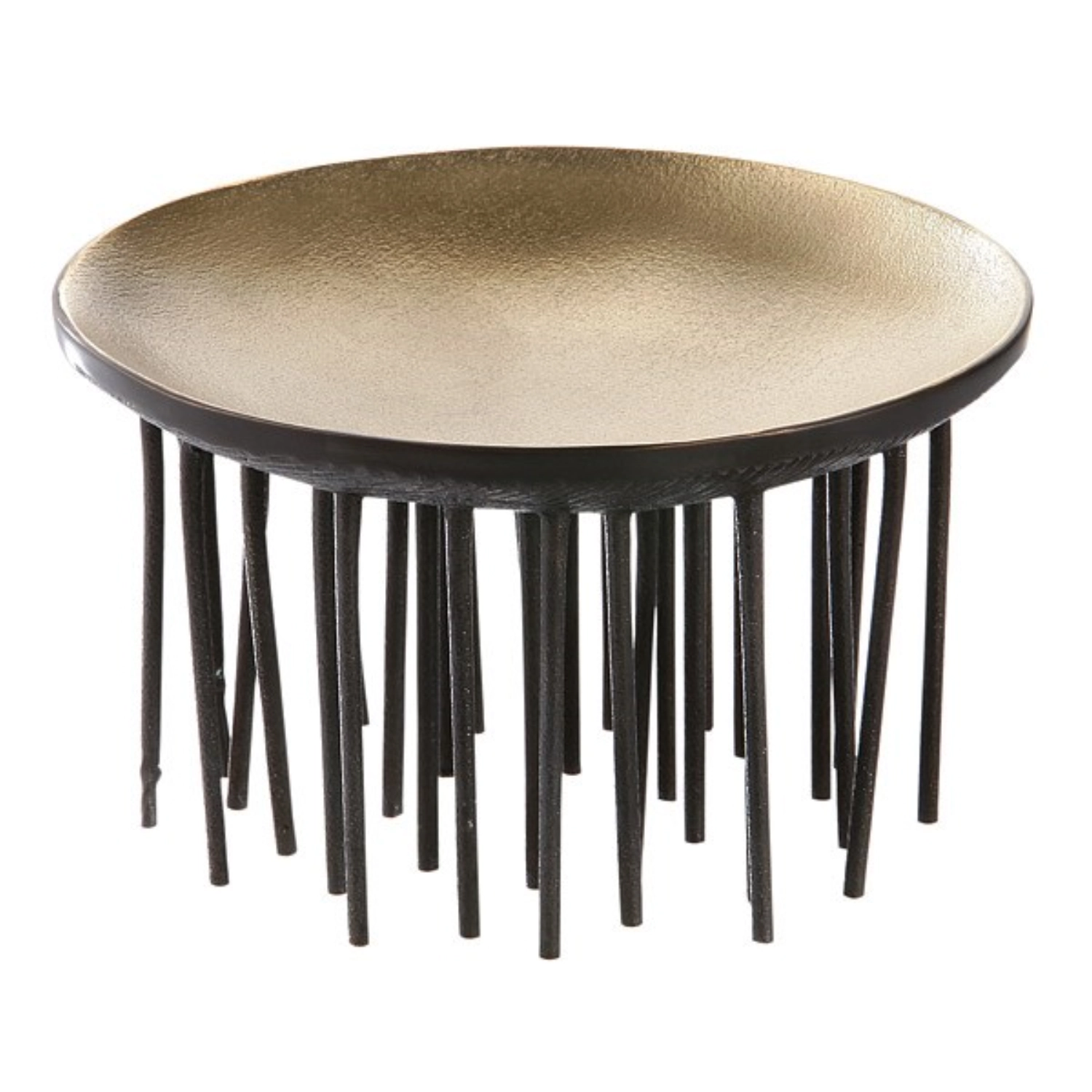 FAKIR Schale Messing, goldfarben/schwarz, D15cm, H8.5cm