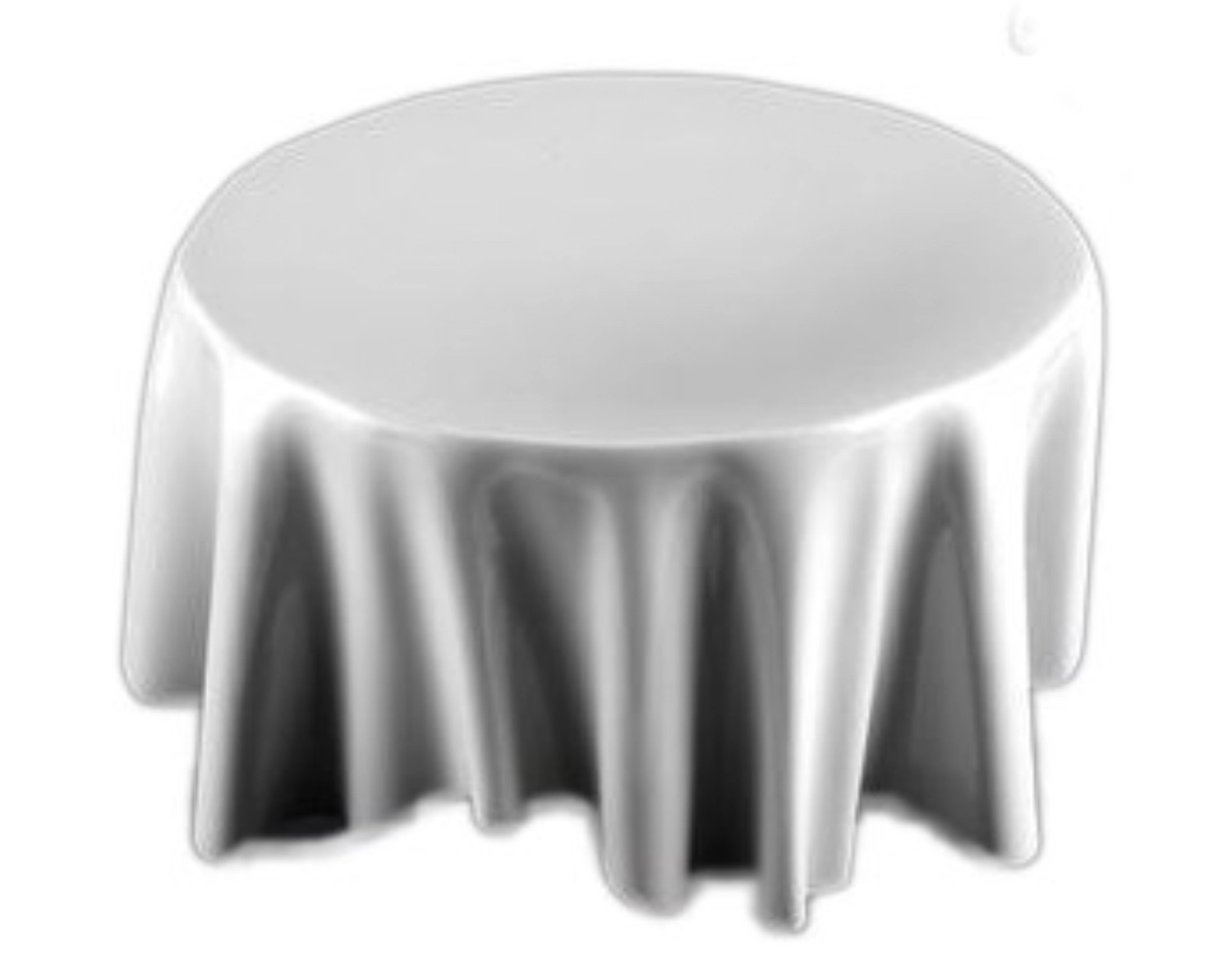 Set de 3 assiettes plates DRESSCOAT, porcelaine blanche, D17