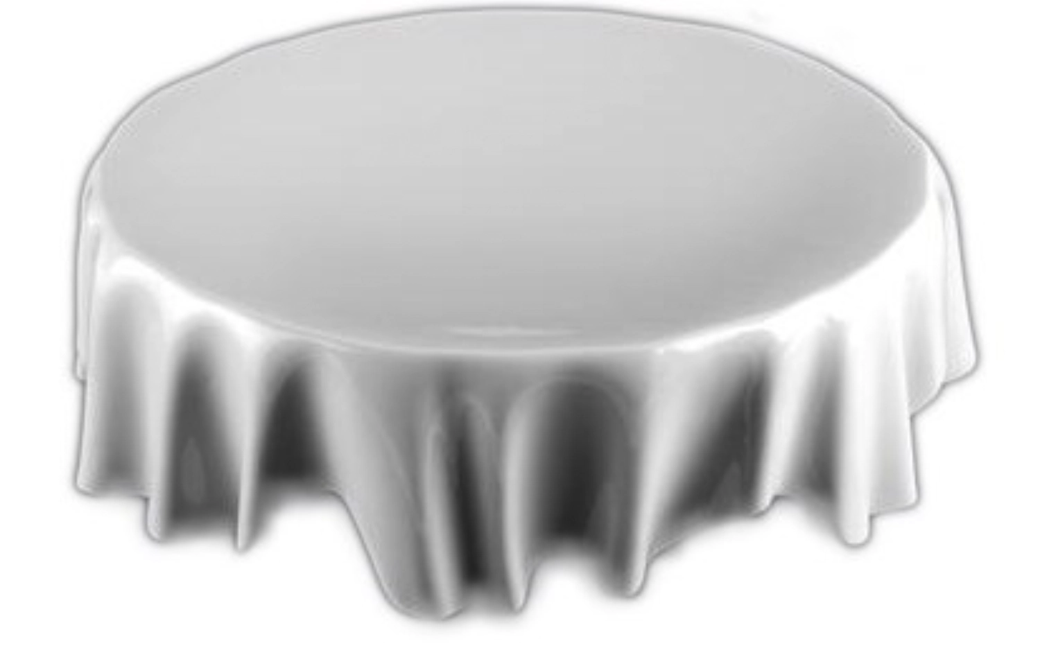 3er Set DRESSCOAT Plateau-Teller, weiss, D22cm, H6.5cm, 0.9L