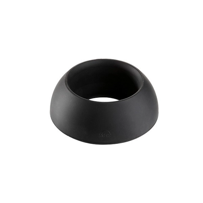 Anneau silicone, noir, p. lampe LED D15.2cm, H5.5cm