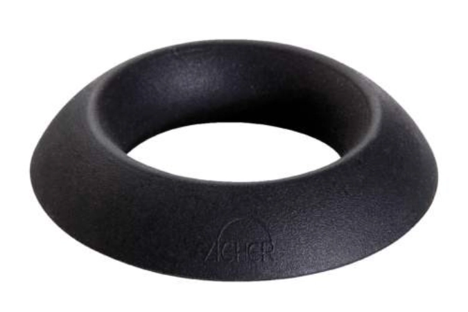 3er Set SELECTION A. Ring, Silikon, schwarz, D13.4cm