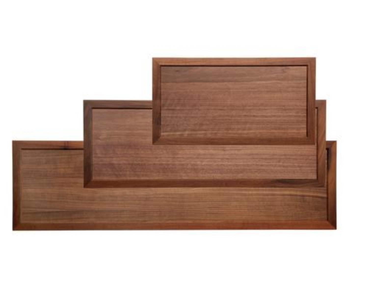 MODUL Basistablett Walnuss-Massivholz, 47.5x25.5x3.1cm