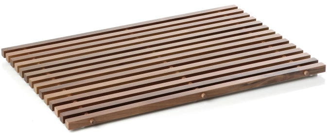 SOLID Grille, Noyer massif, 49.8x33.8x2cm