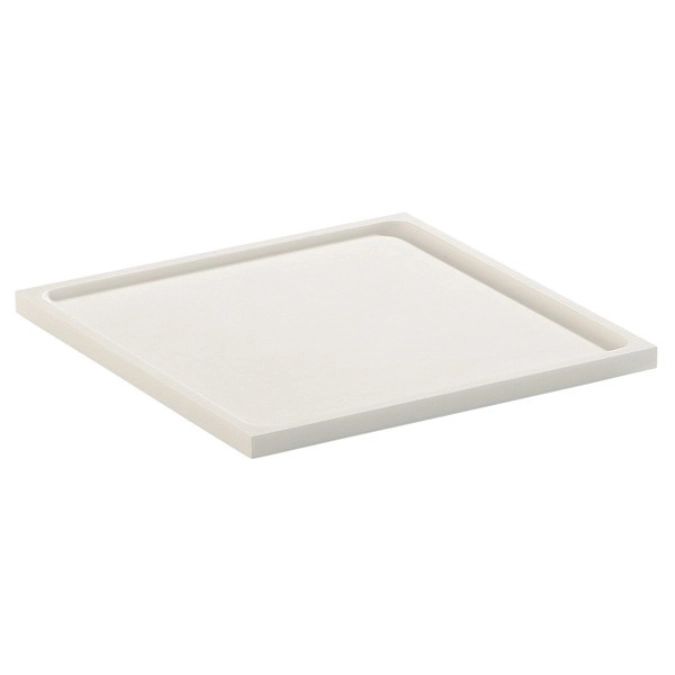 Insert/plaque, blanc, 15.8x15.8x1cm
