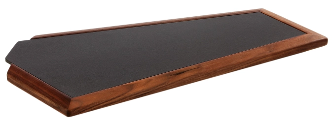Plateau SOLID Insert céramique (noyer), huilé 46,5x23x3cm
