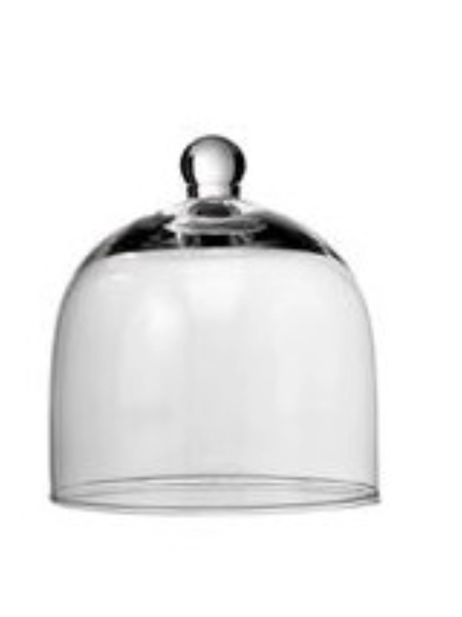 Cloche en verre, verre clair d10.5cm, h11.5cm