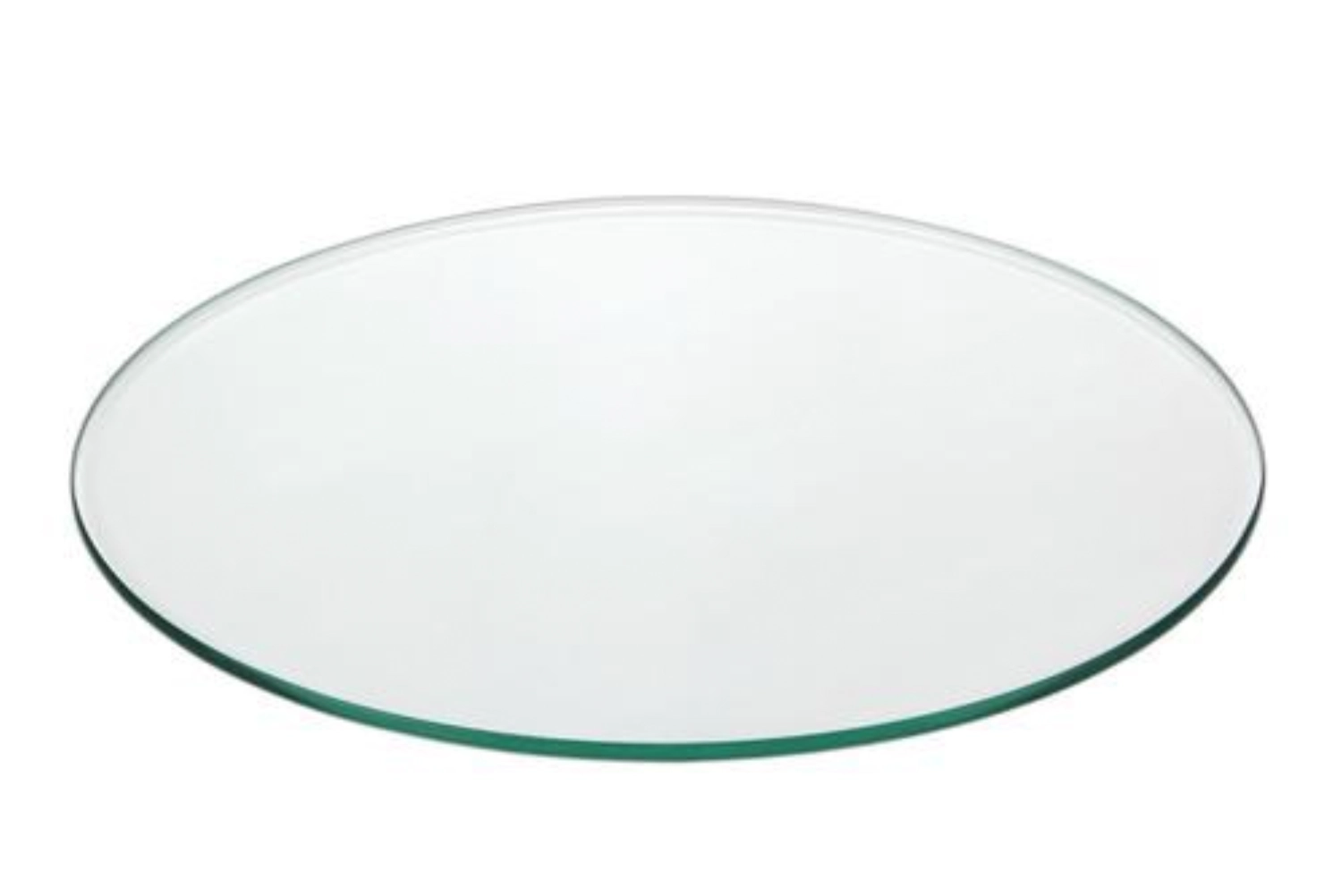Platzteller, Klarglas, gehärtet, D33cm