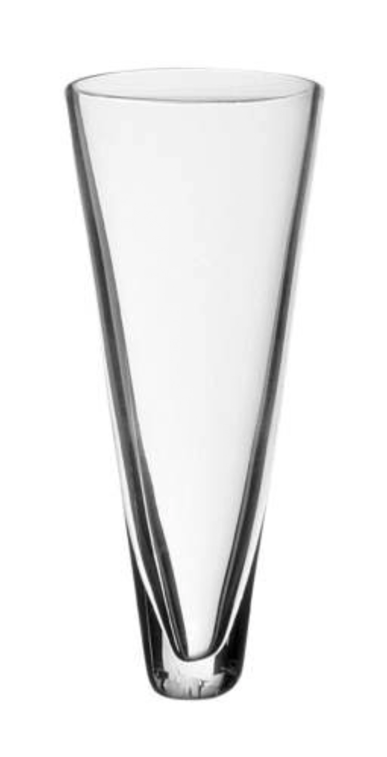 Set de 12 cornets/cornets, verre clair, d3.5cm, h8cm, 0.03l