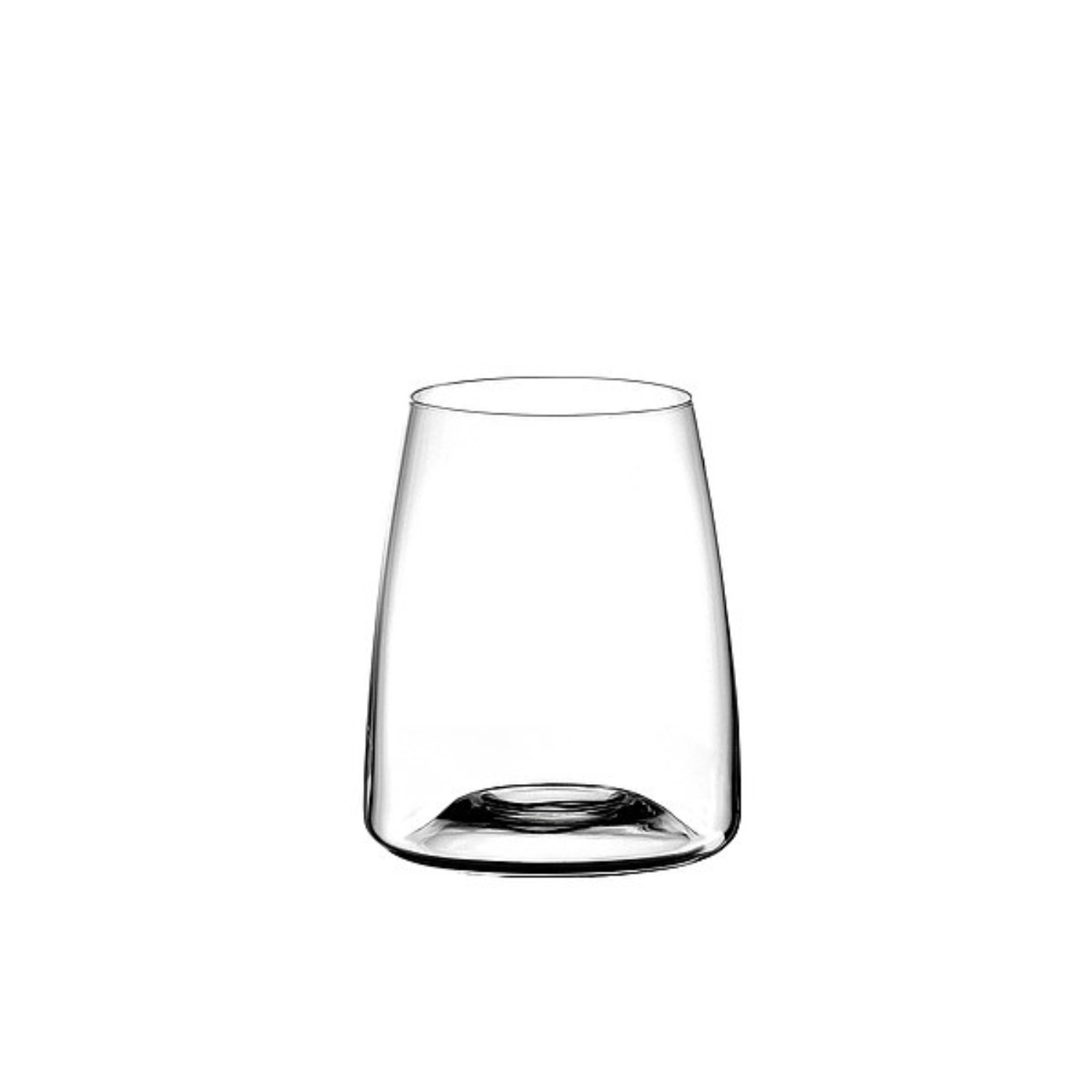 Lot de 2 SIDE - verre cristallin D : 9cm H : 10.5cm