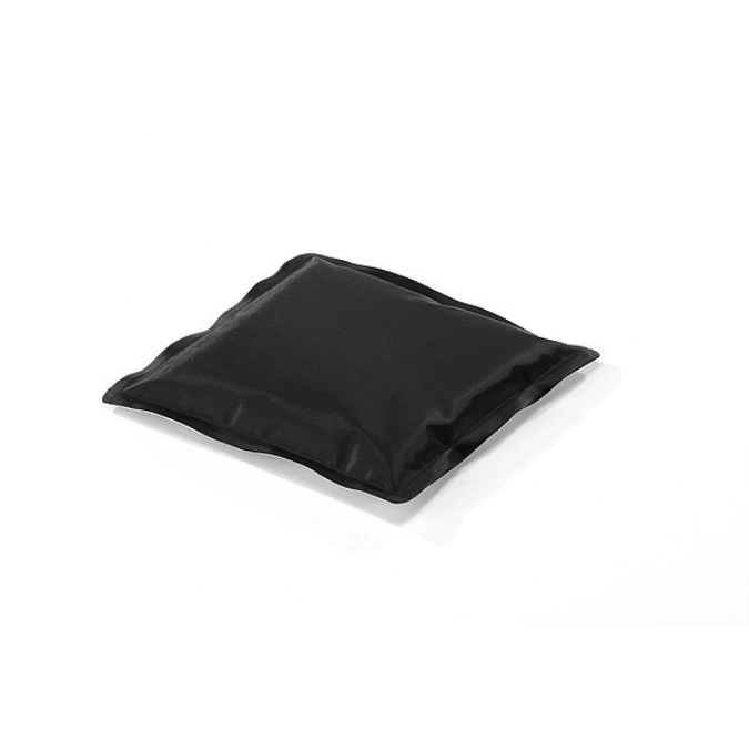 Kühlkissen Nylon, schwarz/weiss, 20x20cm