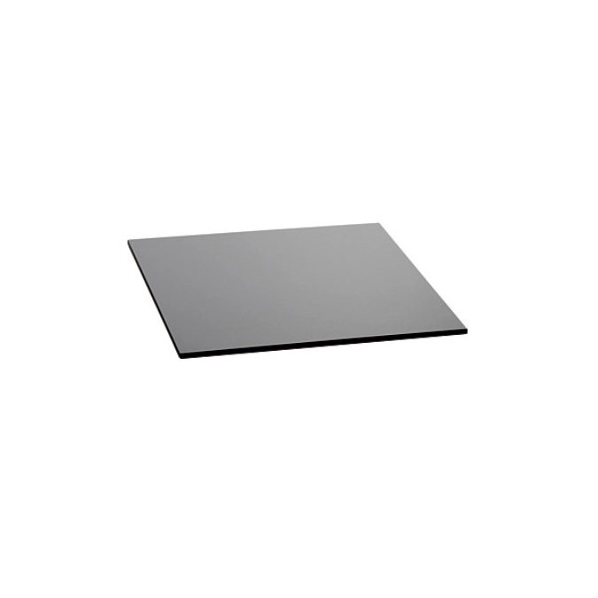 Plateau de buffet stratifié, gris foncé, 50x42x0.8cm