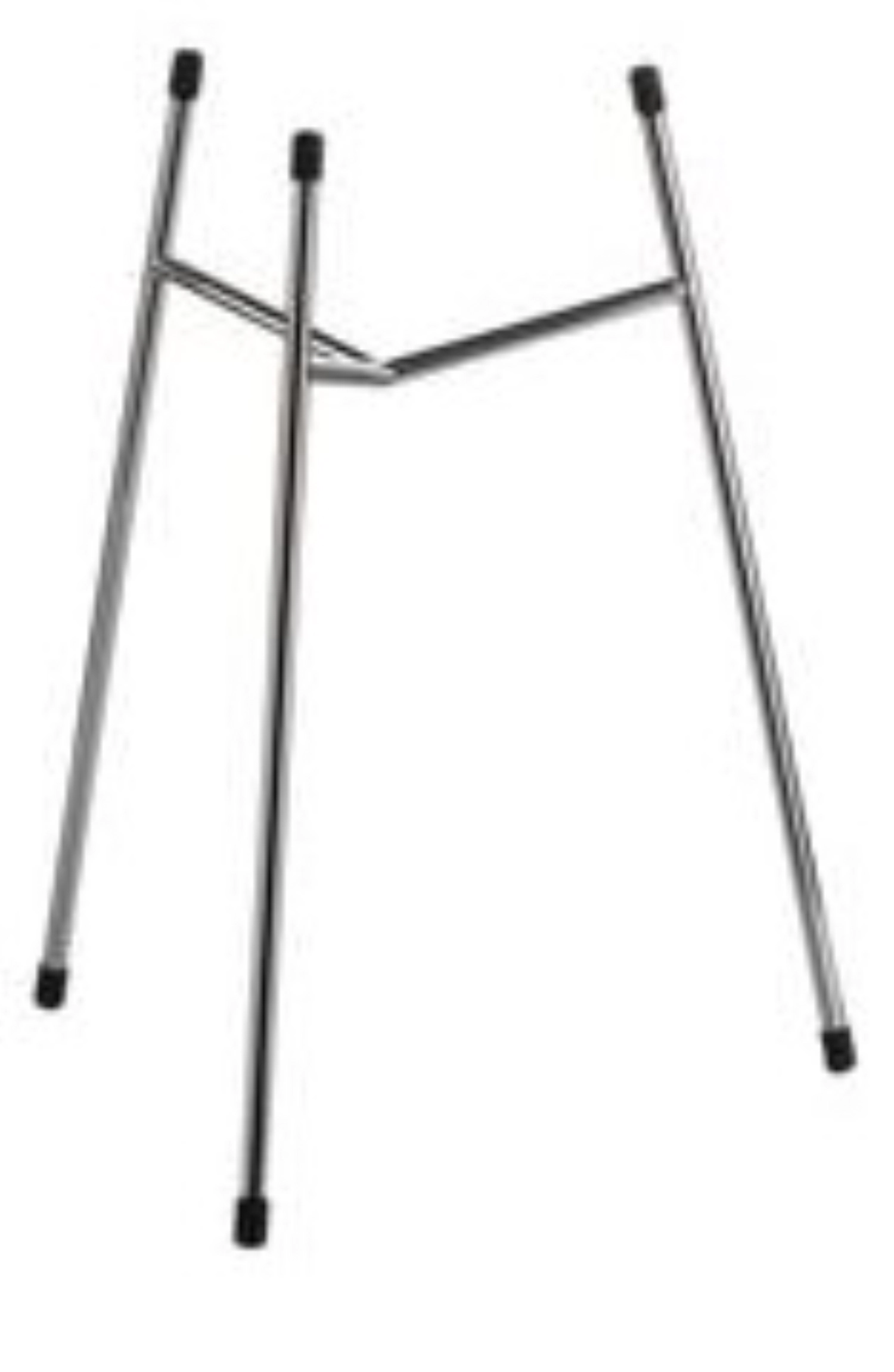 3er Set STABLO Buffetständer L, Edelstahl, poliert, H40cm