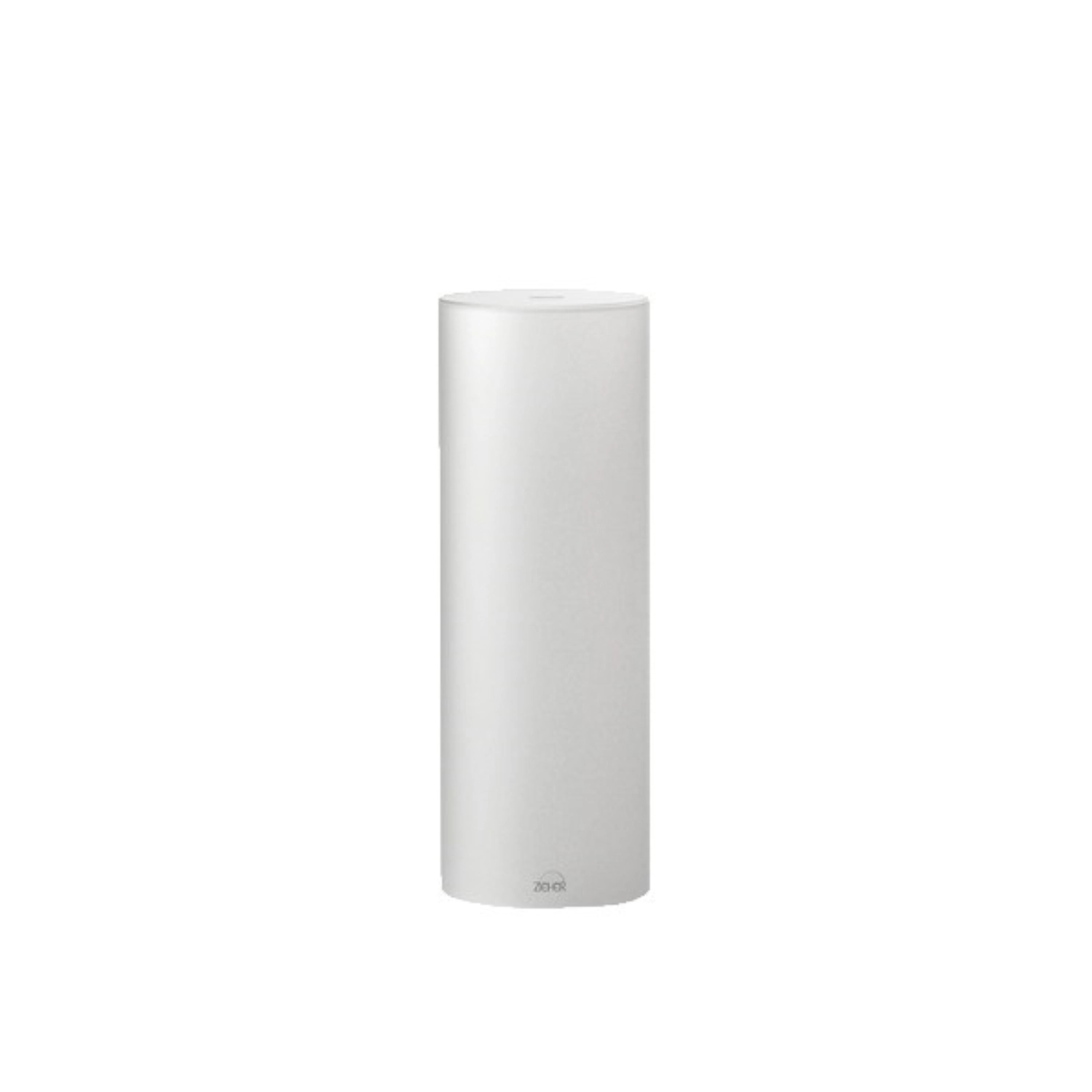 Set de 3 tubes, acrylique, satiné, blanc, D12cm, H34cm