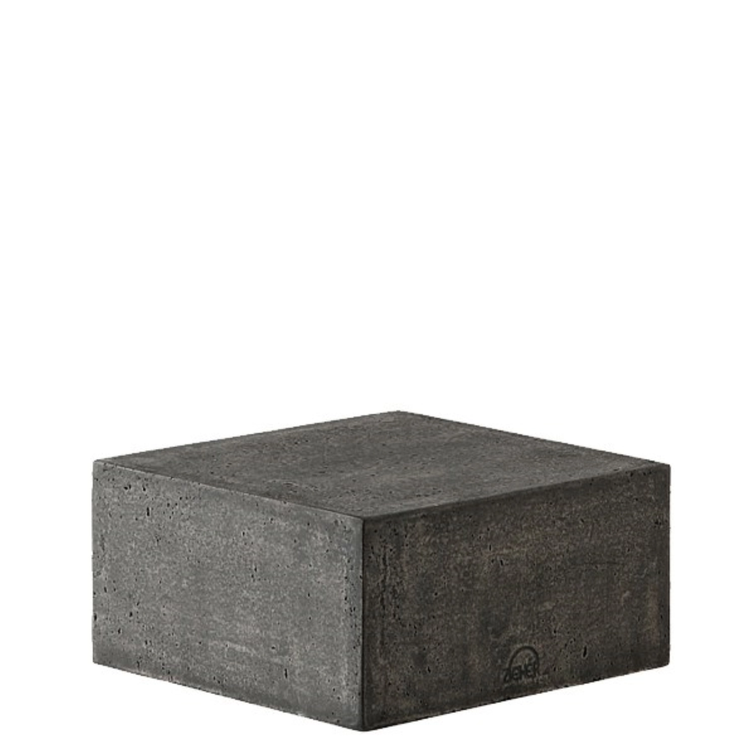 KONKRET ! Présentoir de buffet, gris clair 24x24cm, H12cm