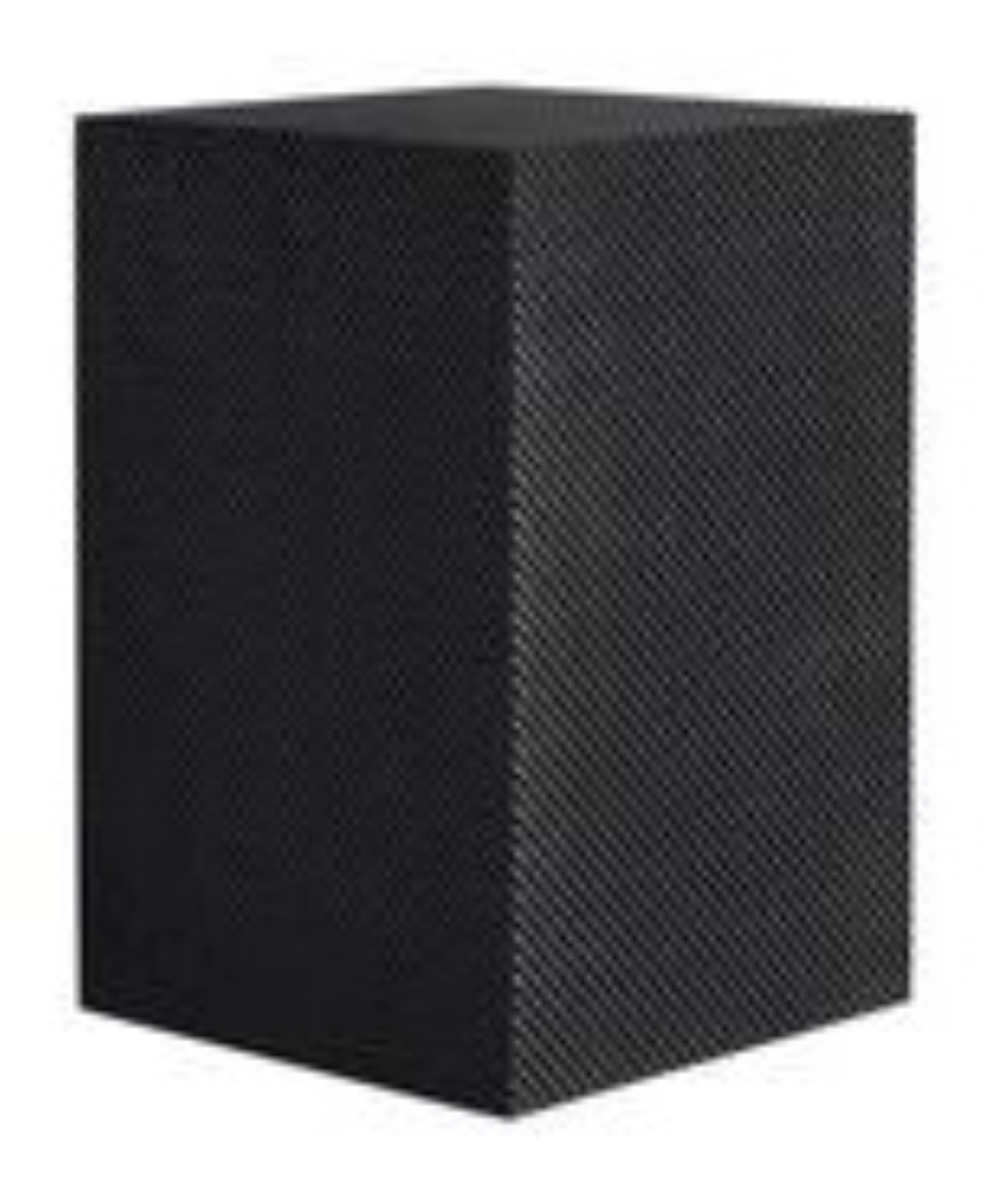 Buffetdisplay V12 Carbon, schwarz, 20x20cm, H24cm