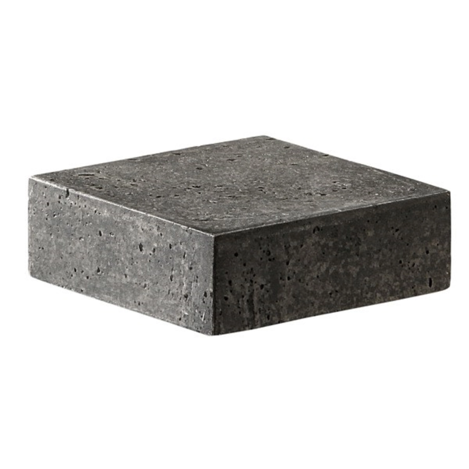 Lot de 2 KONKRET ! Présentoir à buffet, gris foncé, 12x12cm,