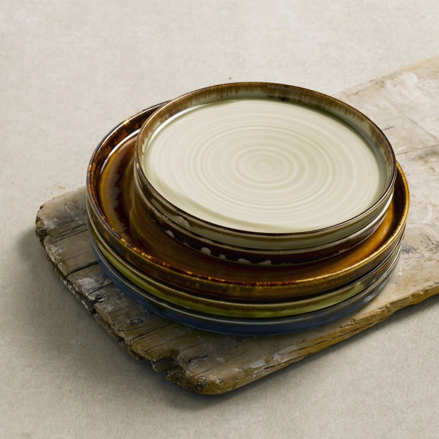 Harvest Mustard Assiette roulante