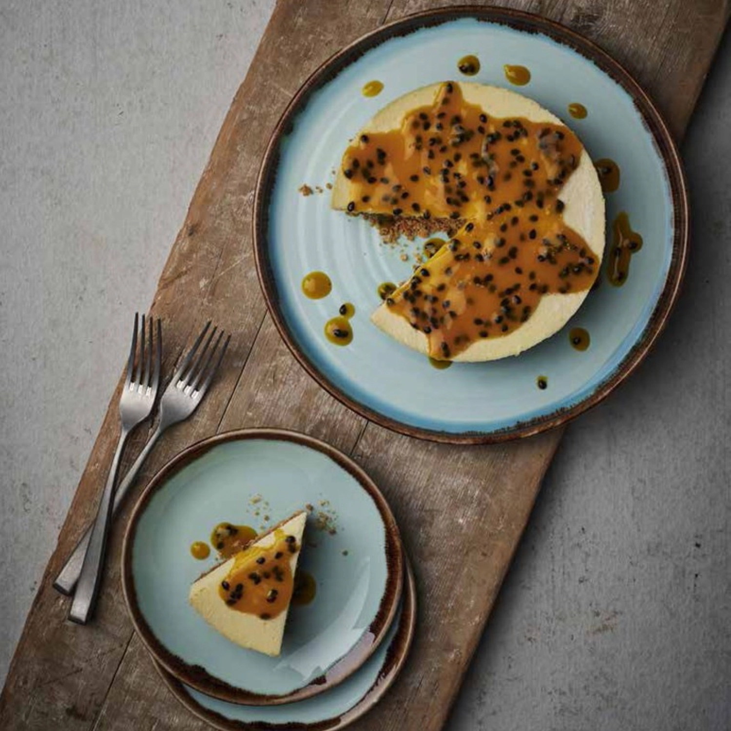 Harvest Turquoise Assiette plate