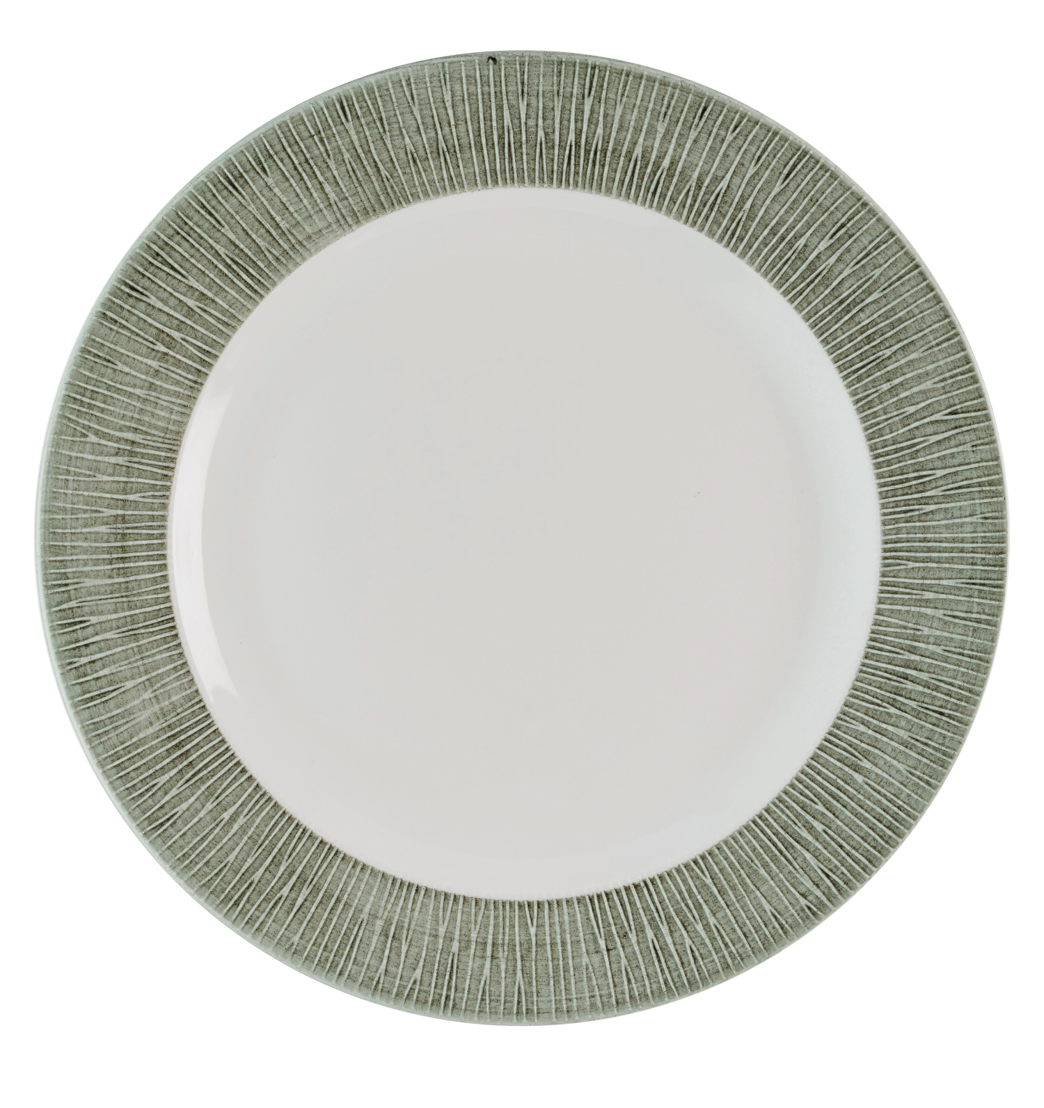 Bamboo Spinwash Alpine Teller halbtief Fahne schmal