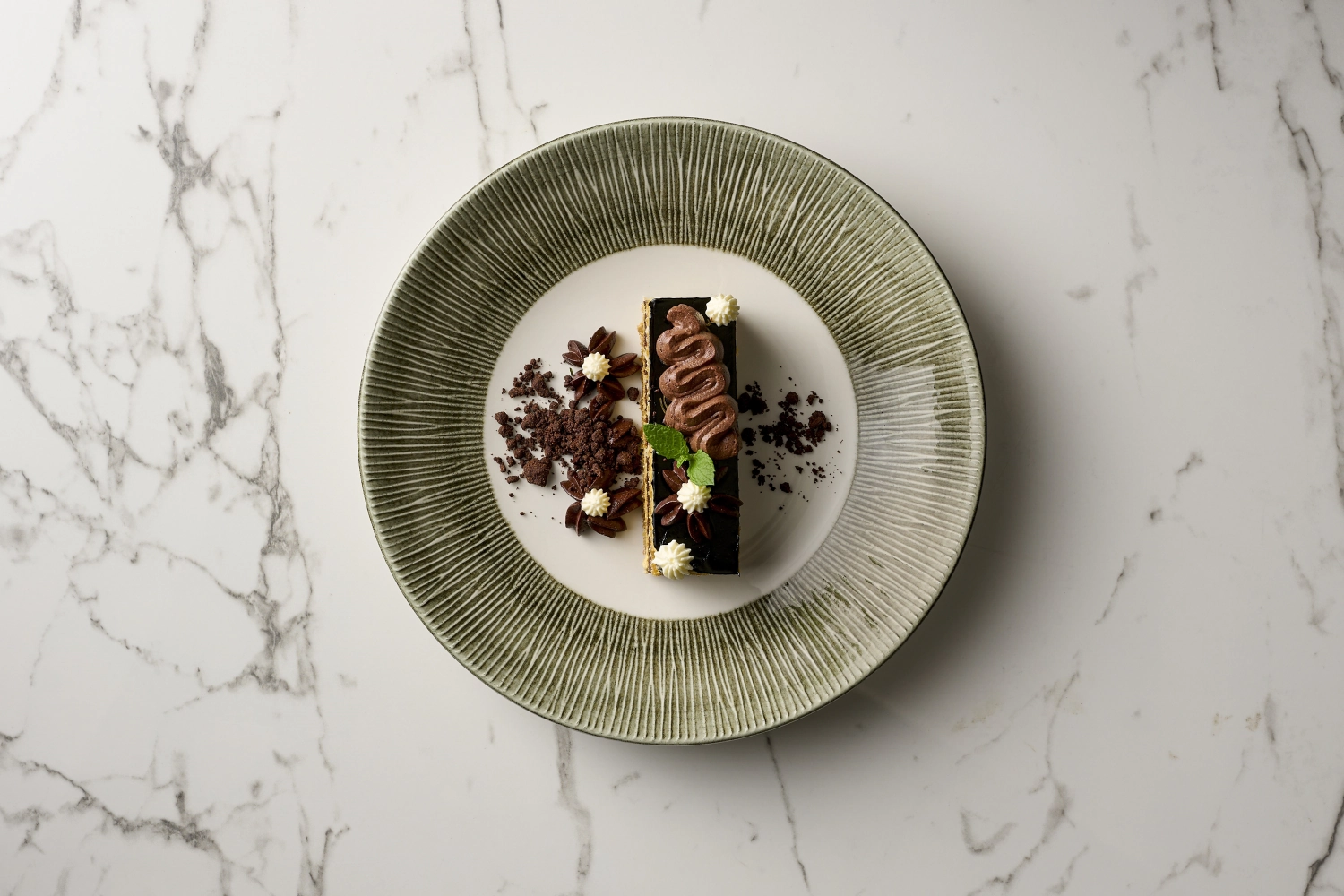 Bamboo Spinwash Alpine assiette creuse