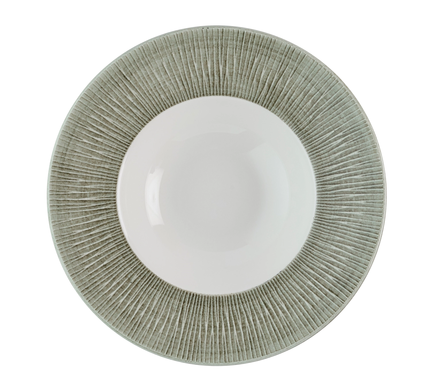 Bamboo Spinwash Alpine Assiette creuse drapeau large