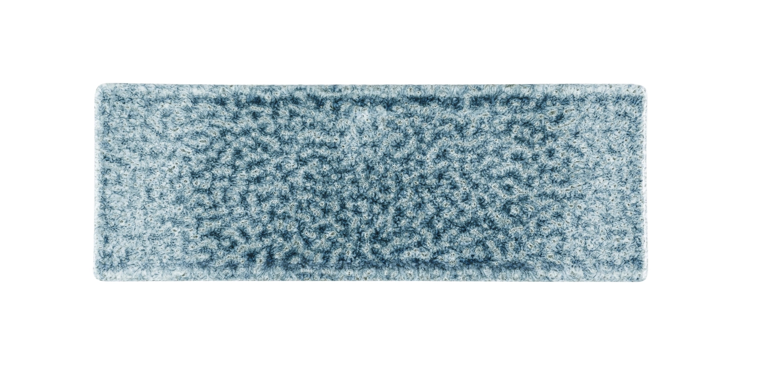 S.P. Raku Topaz Blue Plaque