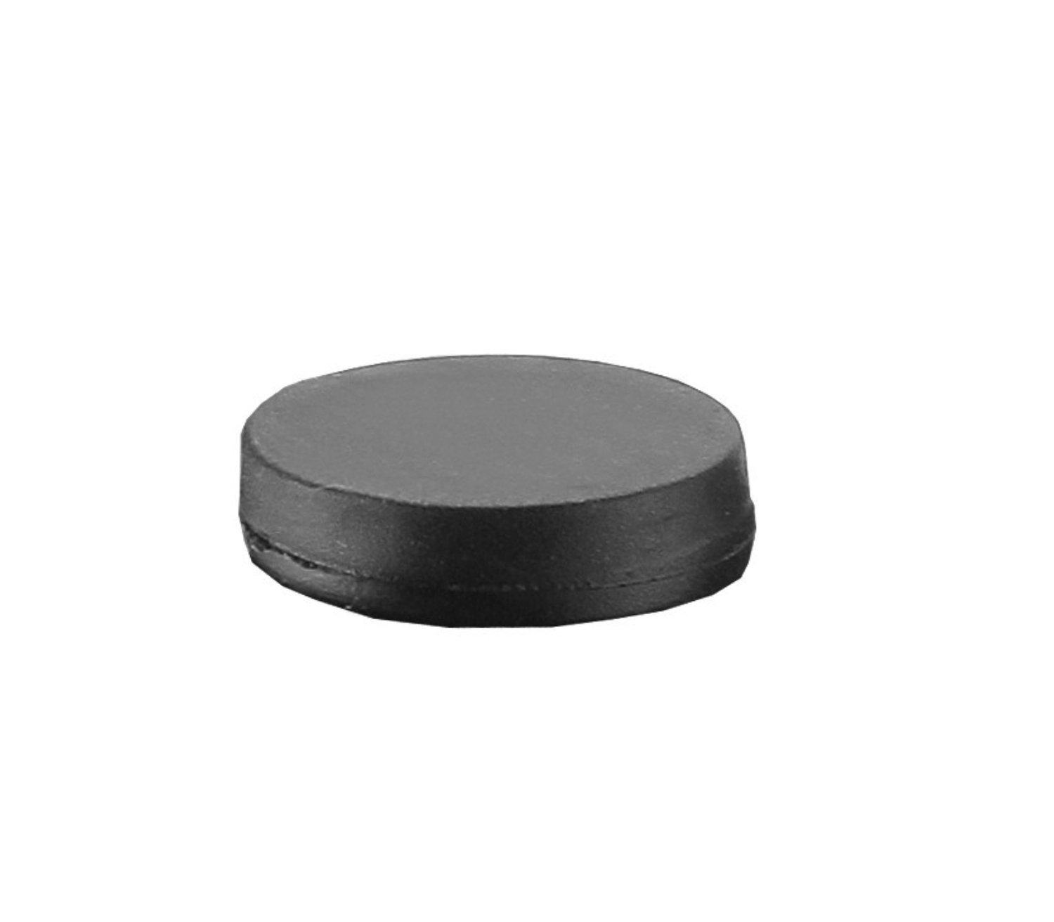4er Set Abstandshalter magnetisch, schwarz gummiert, D1.7cm